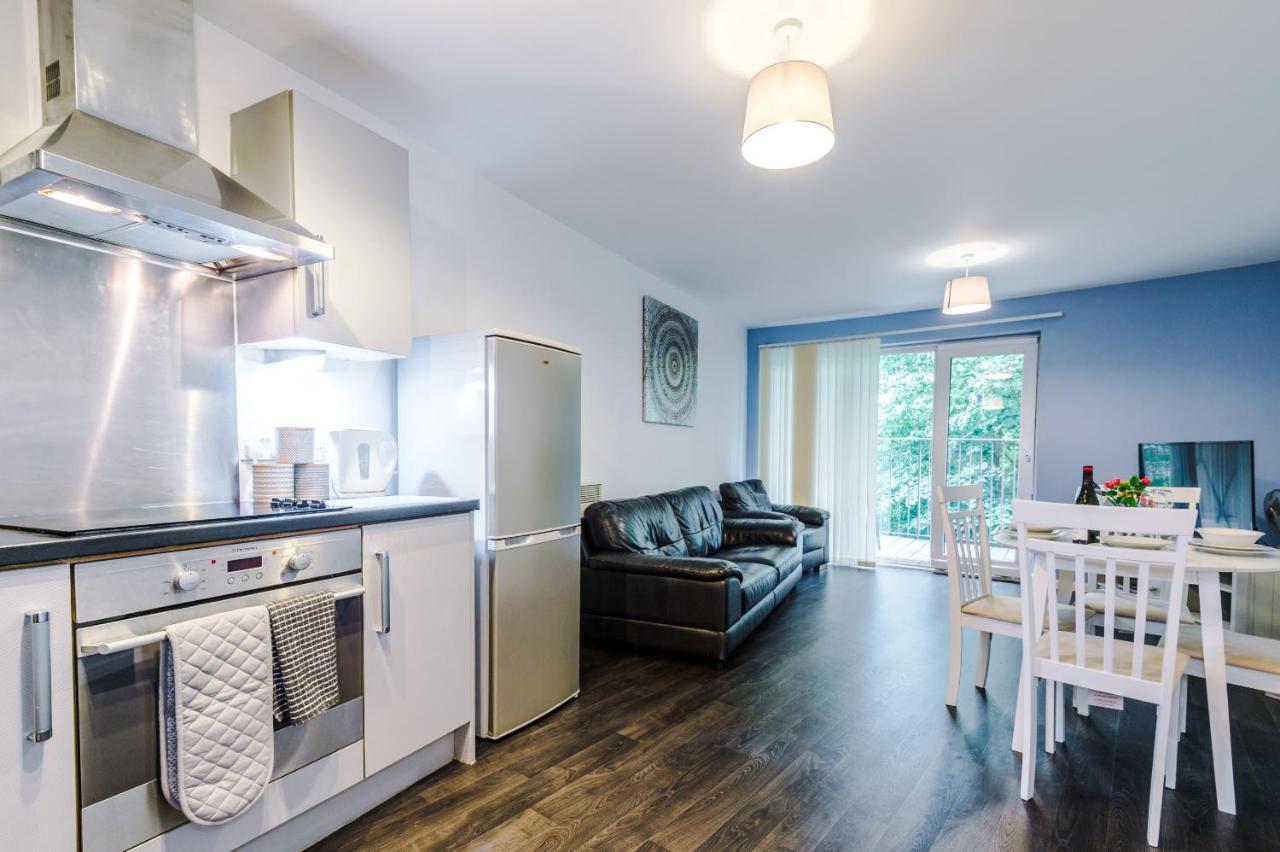 2 Bed Apartment With Balcony Private Parking Near Etihad Stadium, Coop Live Manchester Luaran gambar