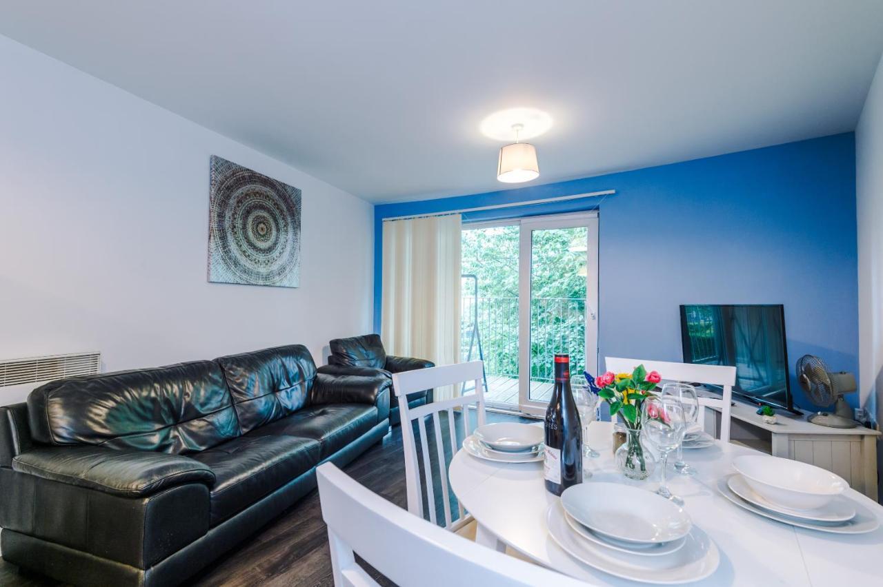 2 Bed Apartment With Balcony Private Parking Near Etihad Stadium, Coop Live Manchester Luaran gambar