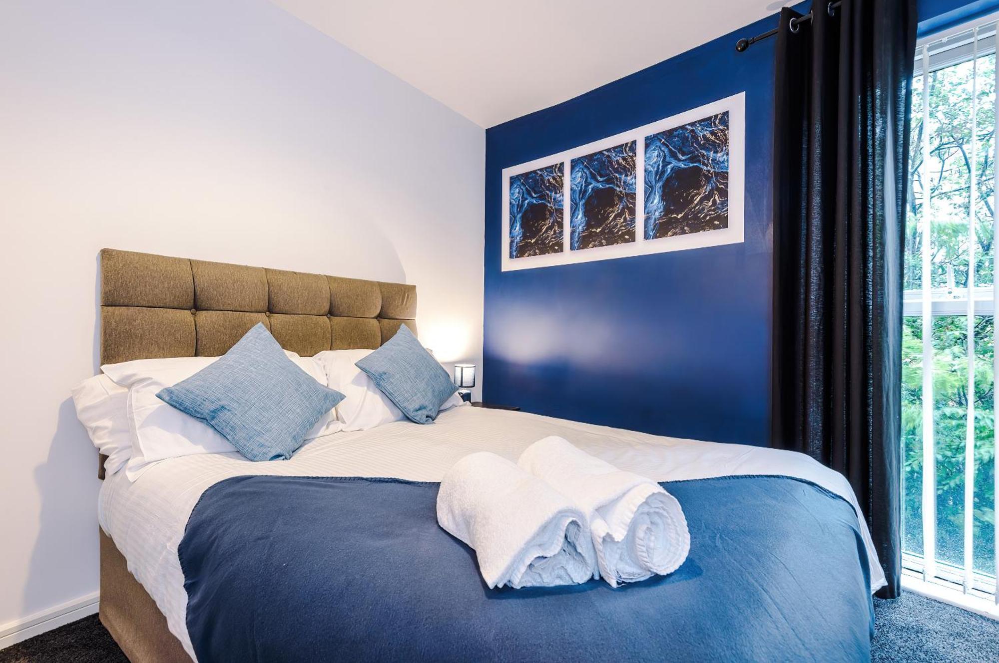 2 Bed Apartment With Balcony Private Parking Near Etihad Stadium, Coop Live Manchester Luaran gambar